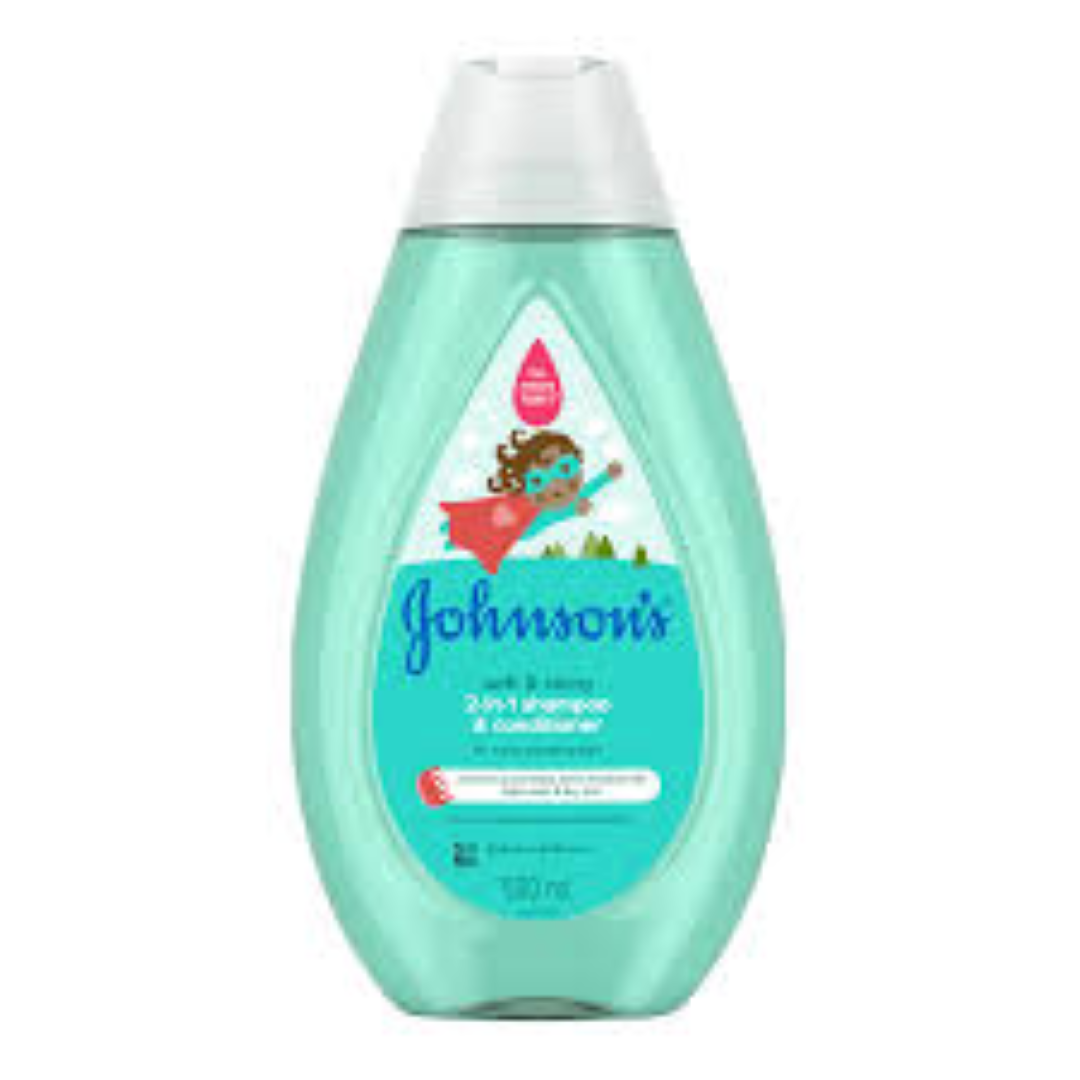 JOHNSONS BABY S&SHINY 2IN1 SHAMP& COND 200ML